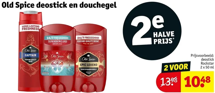 Aanbieding: Deostick en douchegel
