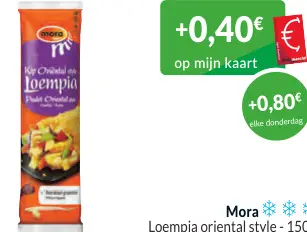 Promotie: Loempia oriental style