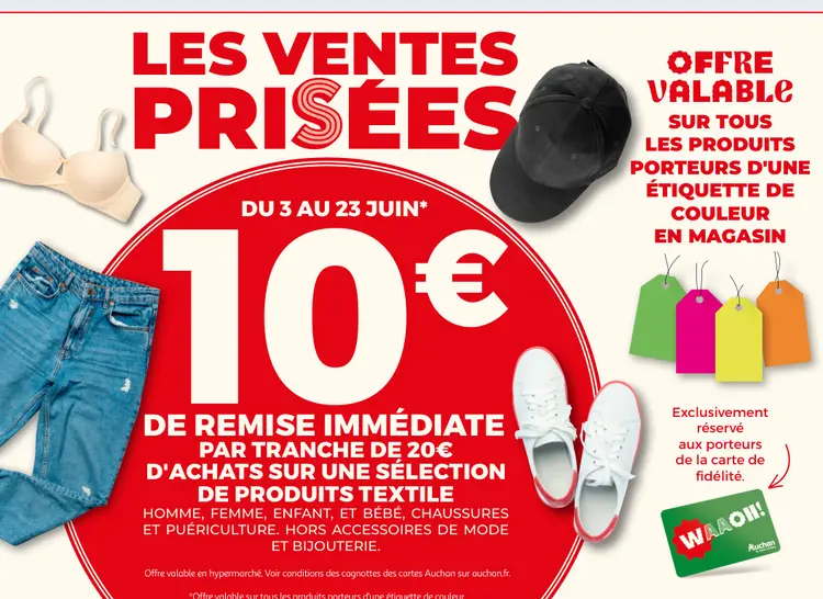 Promotie: Les ventes prisées