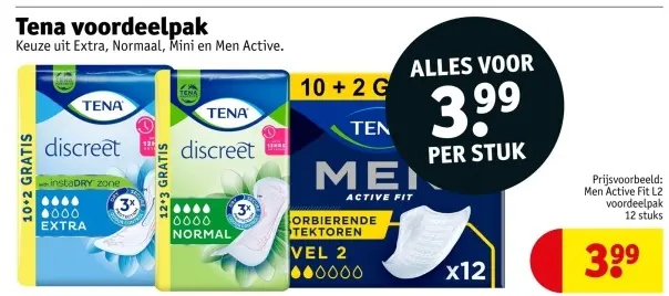 Aanbieding: Tena voordeelpak