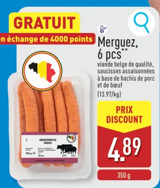 Offre: Merguez