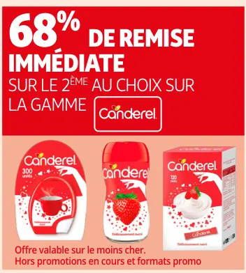 Offre: Canderel