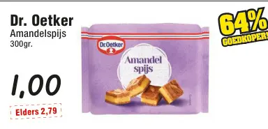 Aanbieding: Amandelspijs