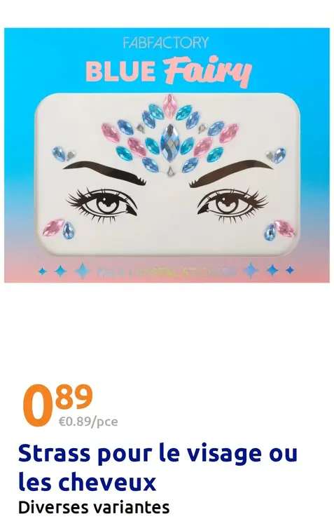 Offre: Strass pour le visage ou les cheveux