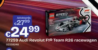 Aanbieding: 77259 LEGO Speed Champions Audi Revolut F1® Team R26 racewagen