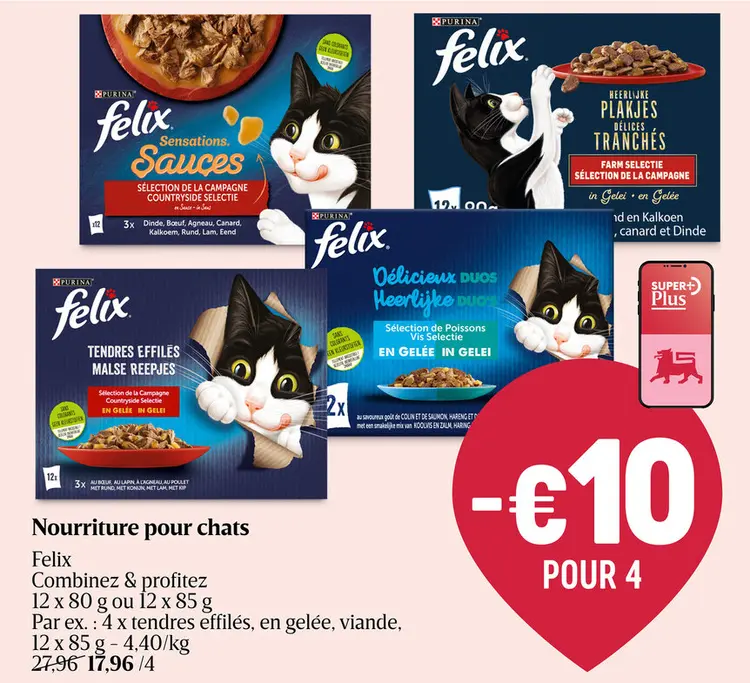 Offre: Nourriture pour chats Felix