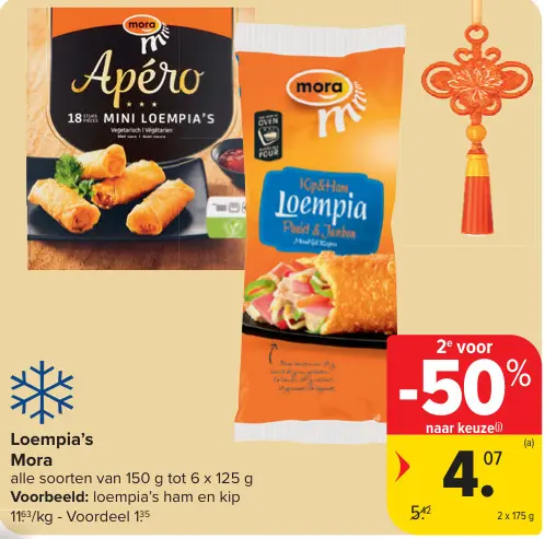Promotie: Loempia's