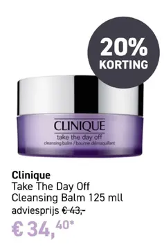 Aanbieding: Take The Day Off Cleansing Balm