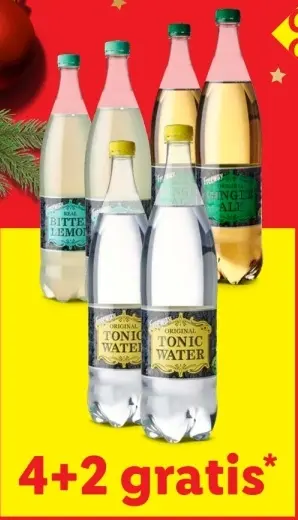 Aanbieding: Bitter lemon, Tonic of Ginger Ale