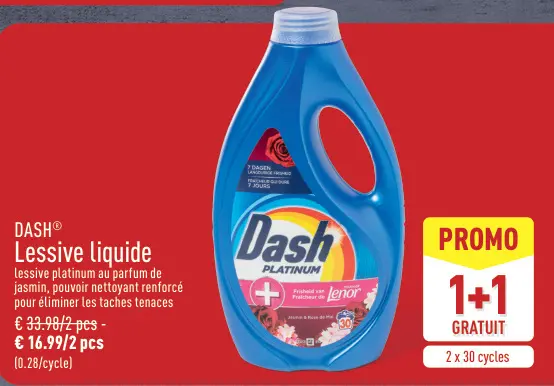 Offre: Lessive liquide