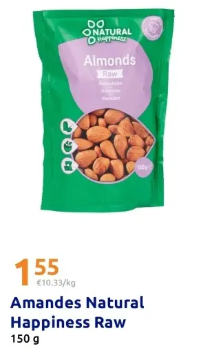 Offre: Almonds Raw