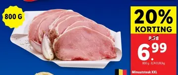 Aanbieding: Minuutsteak XXL