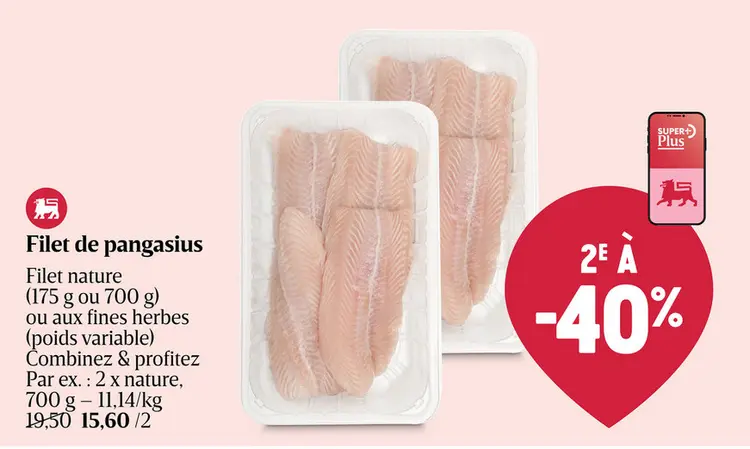 Offre: Filet de pangasius