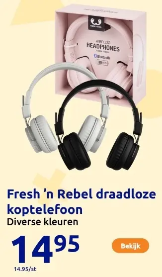 Aanbieding: Draadloze koptelefoon
