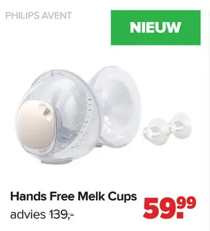 Aanbieding: Hands Free Melk Cups