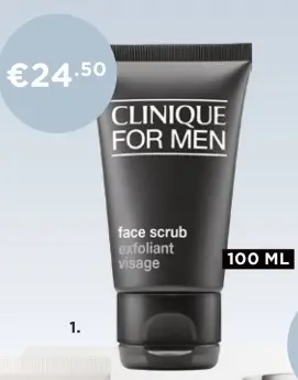 Aanbieding: face scrub