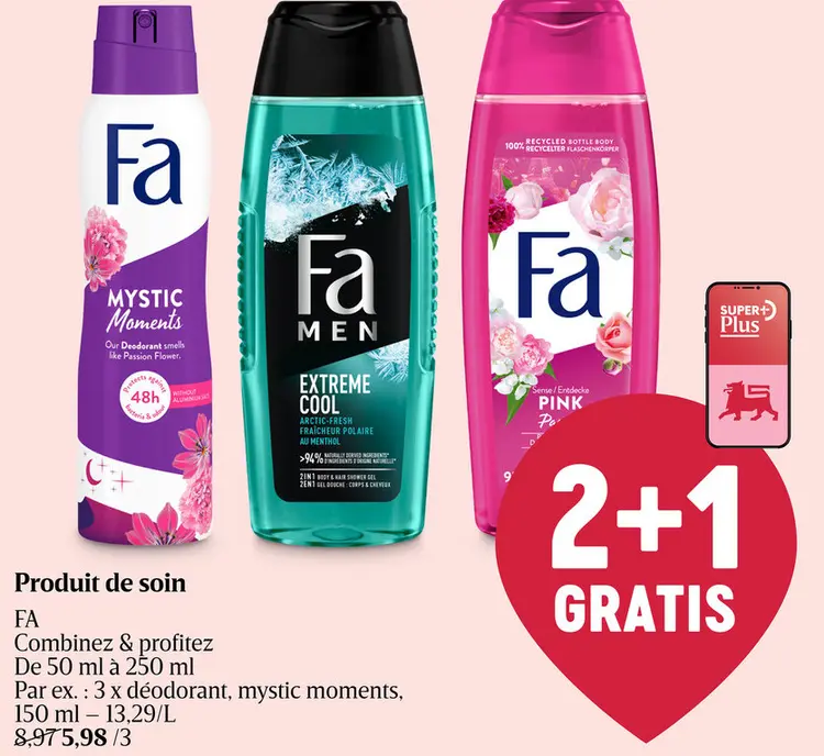 Offre: Produit de soin