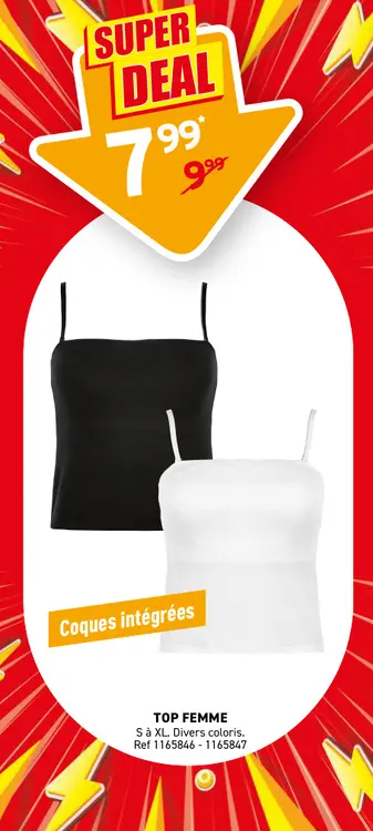 Offre: Top femme