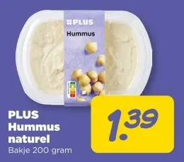 Aanbieding: Hummus naturel