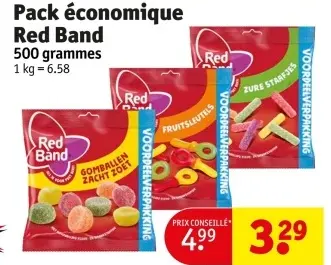 Offre: Pack economique Red Band