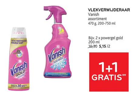 Promotie: Vlekverwijderaar