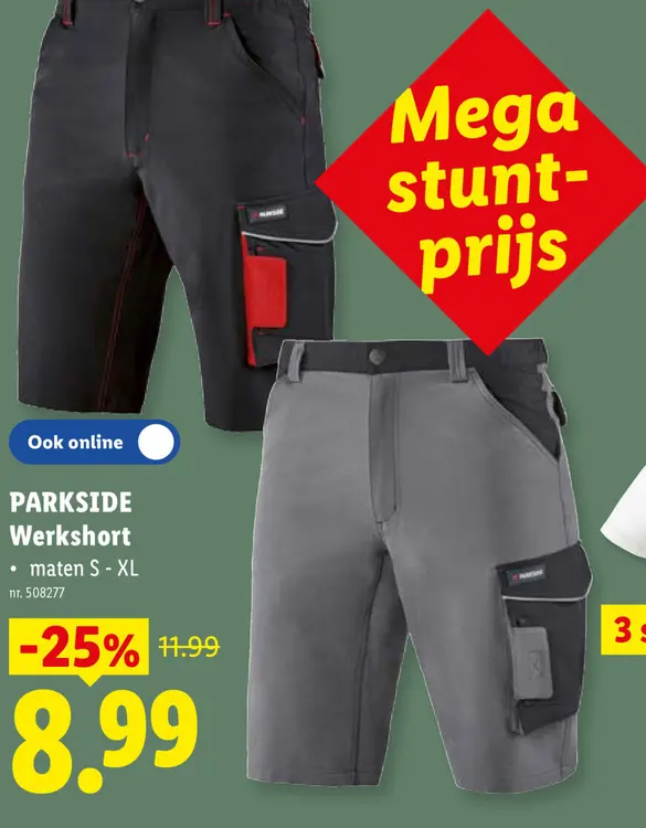 Promotie: Werkshort