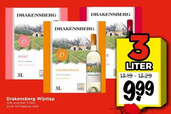 Aanbieding: Drakensberg Wijntap