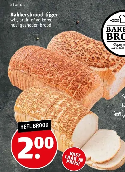 Aanbieding: Bakkersbrood tijger