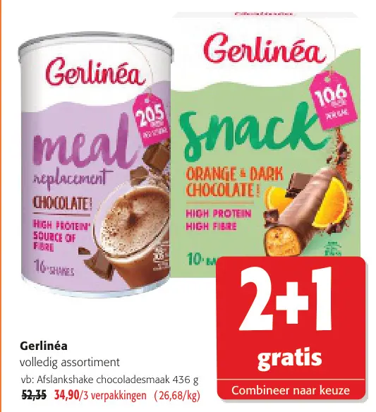 Promotie: Afslankshake chocoladesmaak