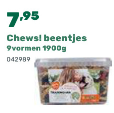 Aanbieding: Chews! beentjes