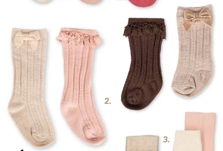 Offre: Mi-bas nœud bébé