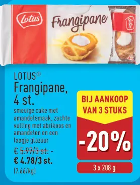 Promotie: Frangipane