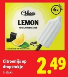 Aanbieding: Citroenijs op dropstokje