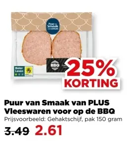 Vleeswaren voor op de BBQ