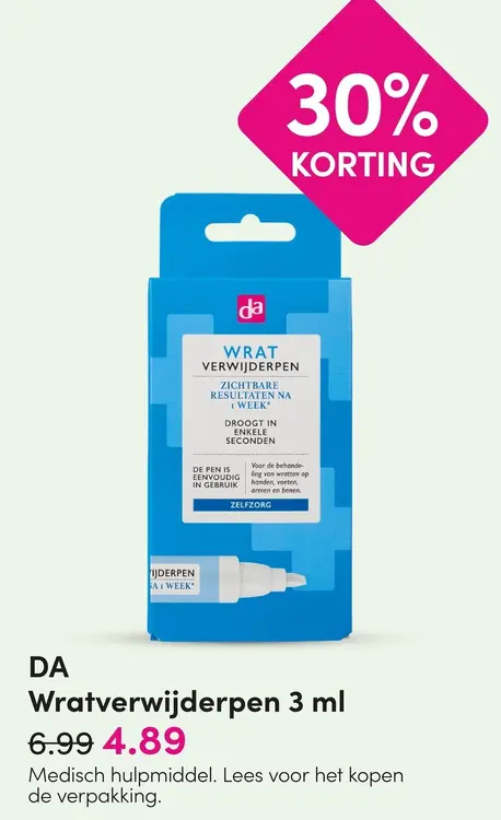 Aanbieding: Wratverwijderpen