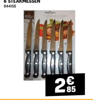 Promotie: Steakmessen