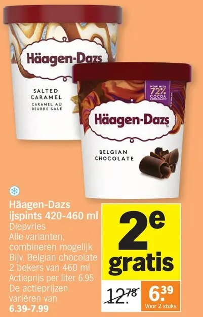 Promotie: Häagen-Dazs ijspints