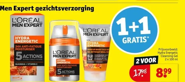 Aanbieding: Men Expert gezichtsverzorging
