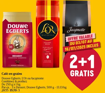 Offre: Café en grains