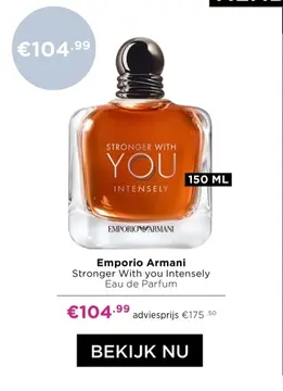 Aanbieding: Stronger With you Intensely Eau de Parfum