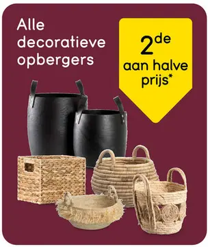 Aanbieding: Alle decoratieve opbergers