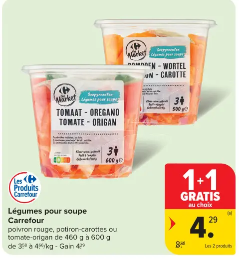 Offre: Légumes pour soupe
