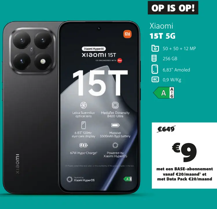 Promotie: Xiaomi 15T 5G
