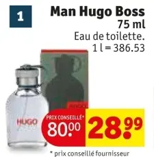 Offre: Man Hugo Boss