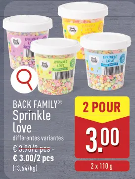 Offre: Sprinkle love