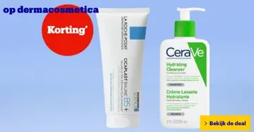 Aanbieding: Cicaplast Baume B5+ La Roche-Posay & CeraVe 