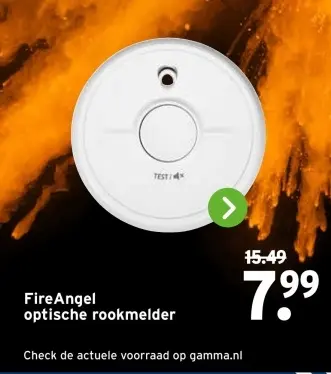 Aanbieding: optische rookmelder