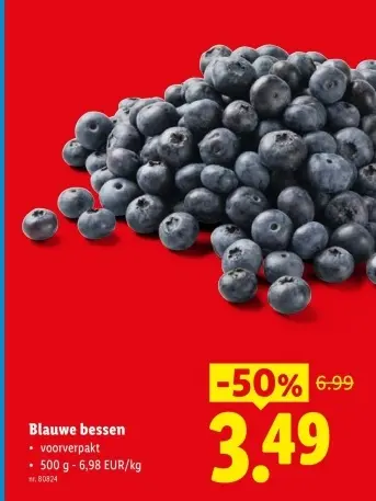 Promotie: Blauwe bessen