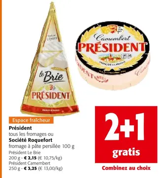 Offre: Président ou Société Roquefort