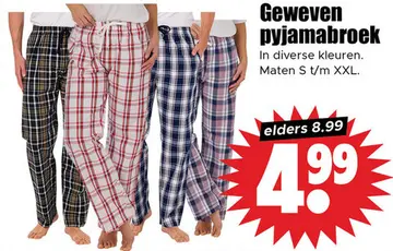 Aanbieding: Geweven pyjamabroek